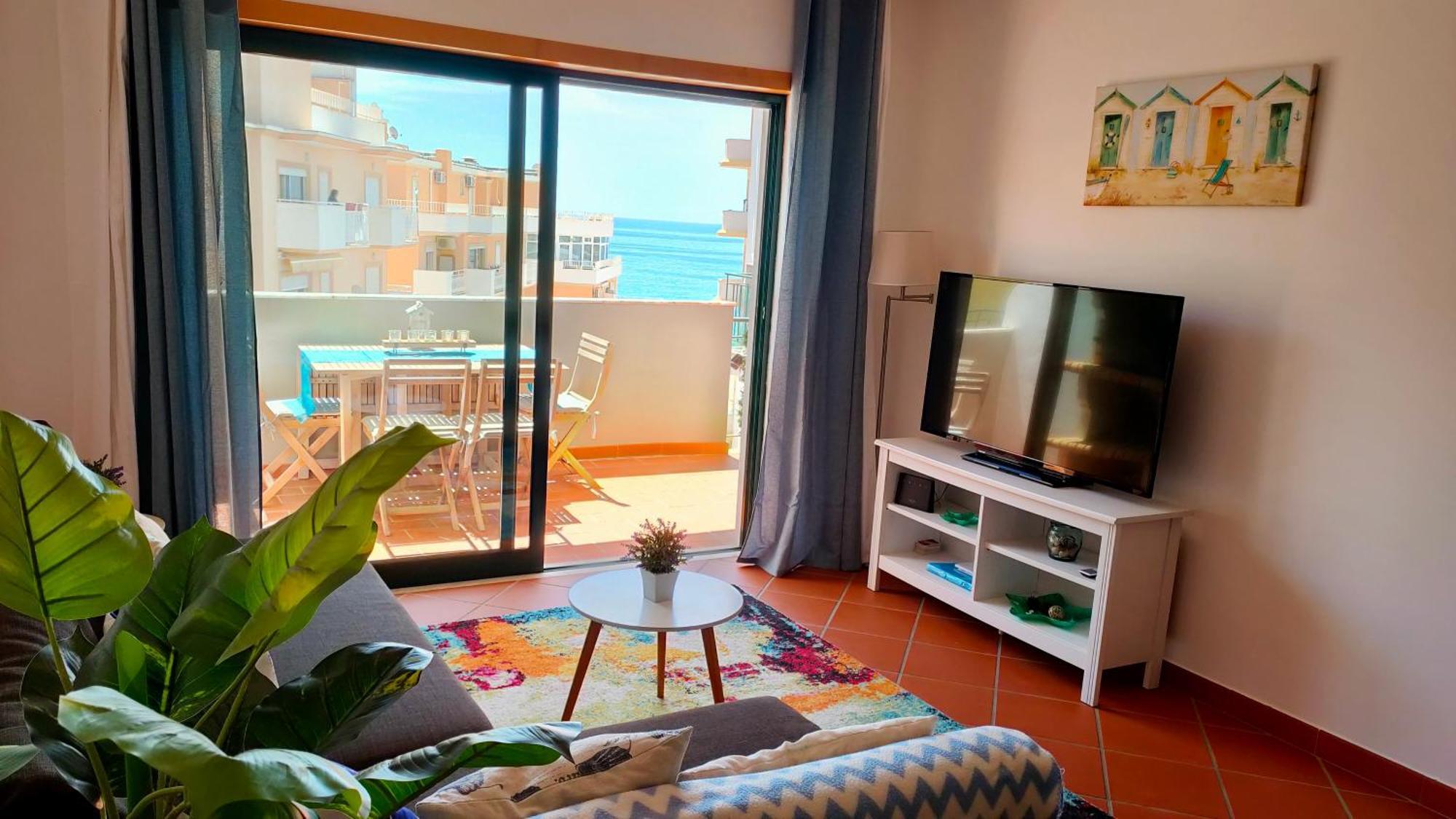 Cantinho do Sol - Sea view, Quiet, Cozy&Relaxing Flat Armação de Pêra Zewnętrze zdjęcie